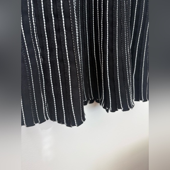 HUGO BOSS Farya Black and White Striped Sheath Dress Size XL - Picture 6 of 10